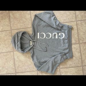 Gucci, XS, sweatshirt, grey